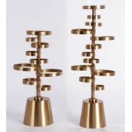 造型燭臺/組-y16098-立體雕塑.擺飾-立體擺飾系列-器皿、花器系列 / 燭台